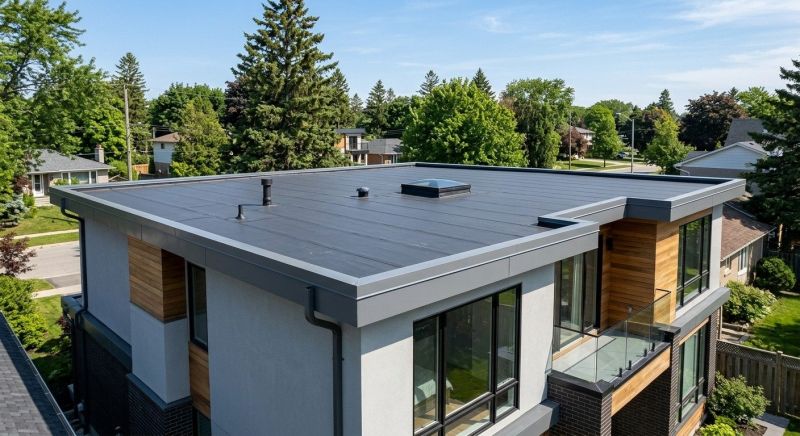 Single Ply Roof Installation in Aston, PA