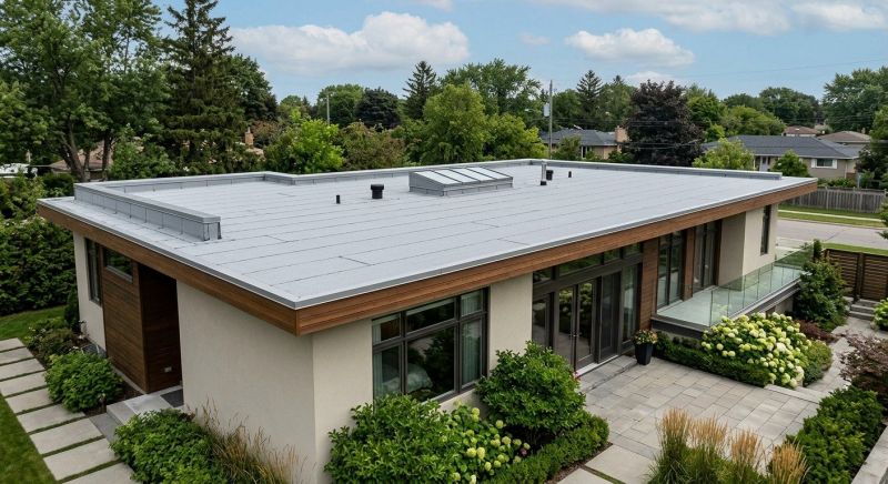 Single Ply Roof Installation in Marcus Hook, PA