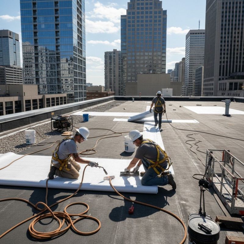 Single Ply Roof Repair in Westville, NJ