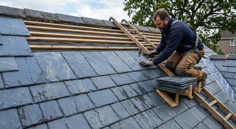 Slate Roof Construction in New Castle, DE
