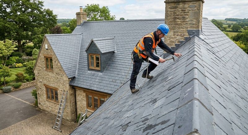 Slate Roof Repair in Aston, PA