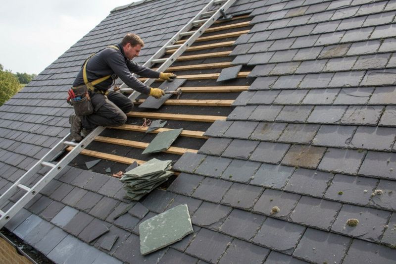 Slate Roof Repair in Springfield, PA