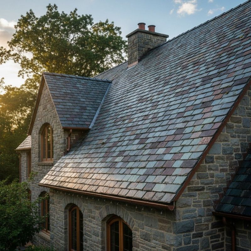 Slate Roof Replacement in Delaware City, DE