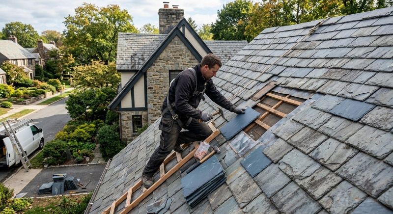 Slate Shingles Repair in Delaware City, DE