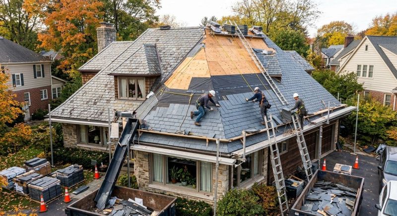 Slate Shingles Repair in Springfield, PA