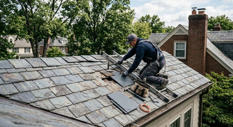 Slate Shingles Repair in West Chester, PA