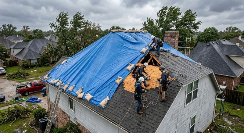 Storm Damage Roof Repair in Elkton, MD