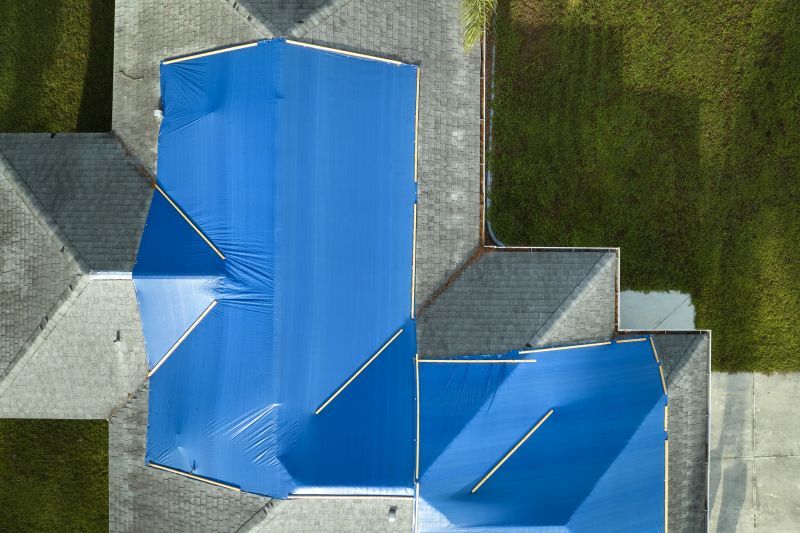 Storm Damage Roof Tarping in Salem County, NJ