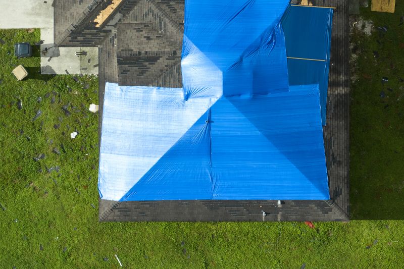 Storm Damage Roof Tarping in Salem County, NJ