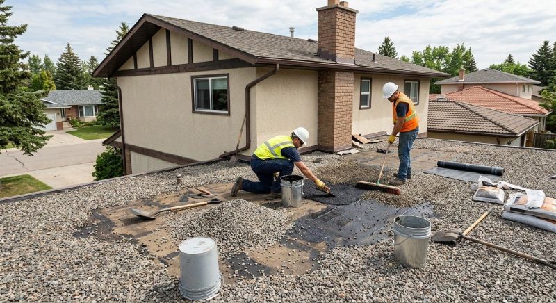 Tar And Gravel Roof Repair in Chester, PA