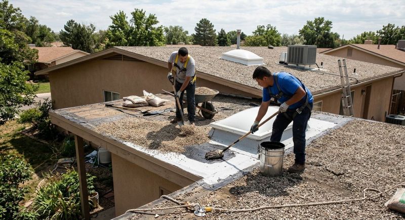 Tar And Gravel Roof Repair in Delaware County, PA