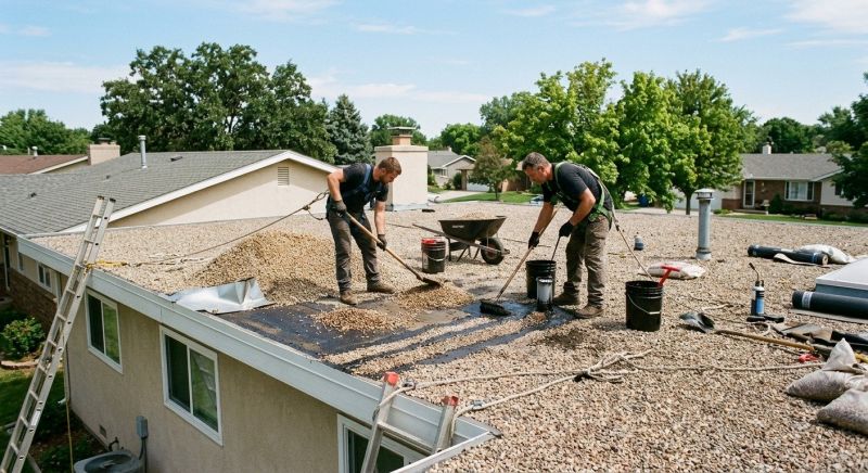 Tar And Gravel Roof Repair in Lansdowne, PA