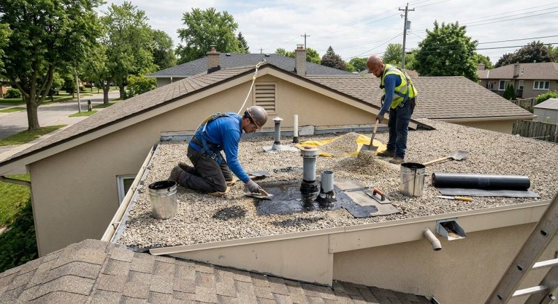 Tar And Gravel Roof Repair in North East, MD