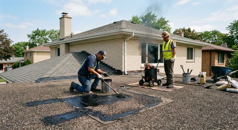 Tar And Gravel Roof Repair in Westville, NJ