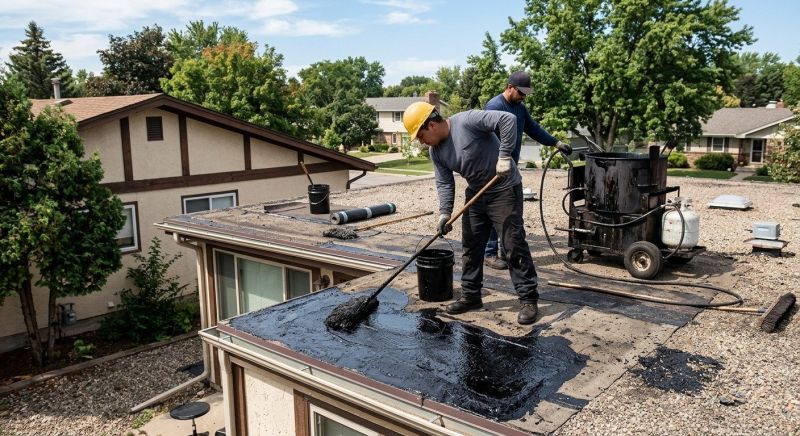 Tar Roof Repair in Saint Georges, DE