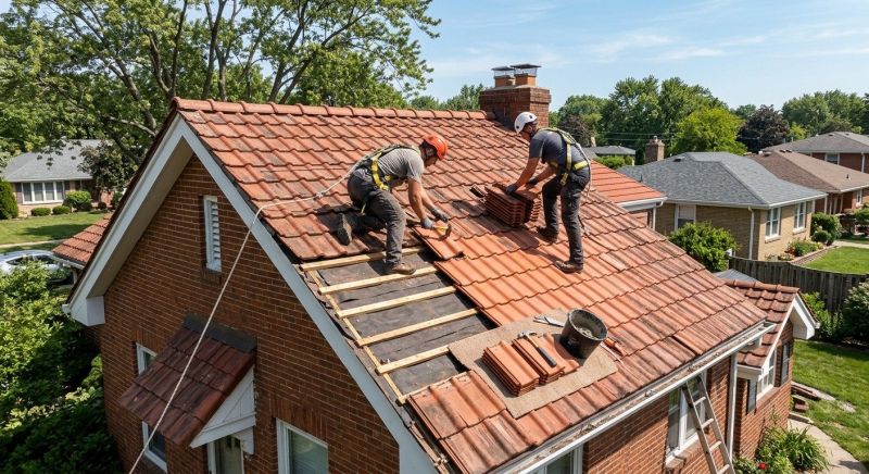 Tile Roof Repair in West Chester, PA