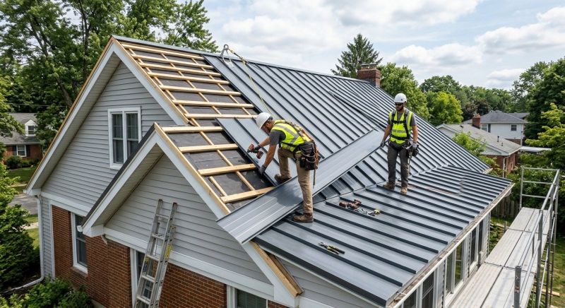 Tin Roof Installation in Delaware County, PA