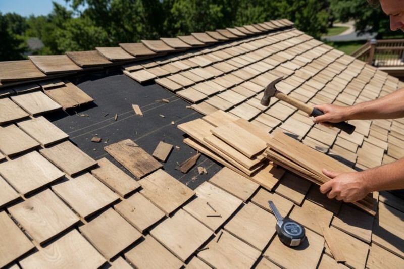 Wood Shake Roof Repair in Lansdowne, PA