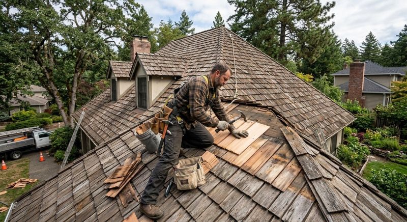 Wood Shake Roof Repair in Woodstown, NJ