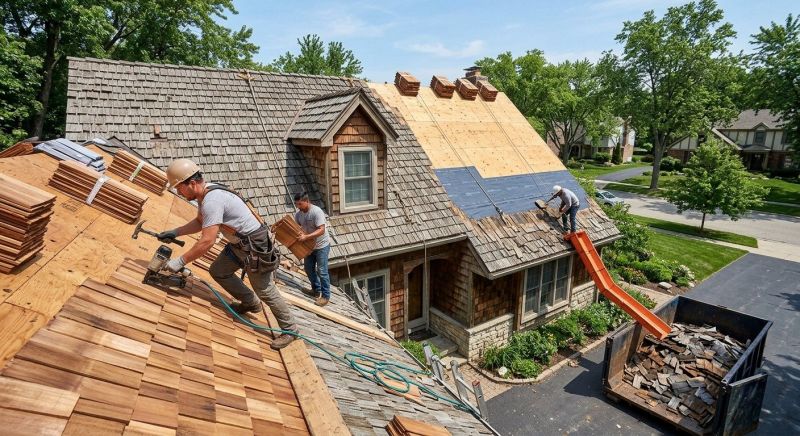 Wood Shake Roof Replacement in Westville, NJ