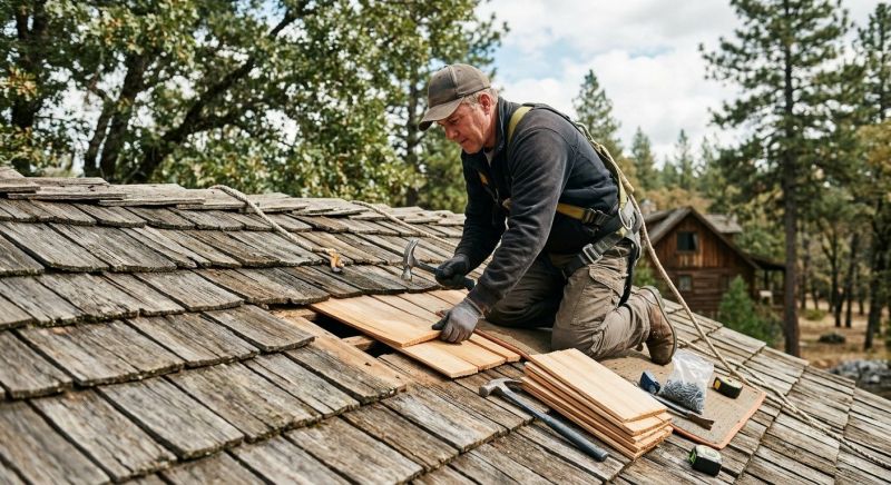 Wood Shingles Repair in Monroeville, NJ